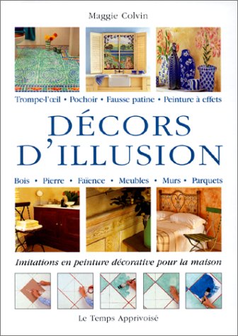 Décors d'illusion : initiations en peinture décorative pour la maison book