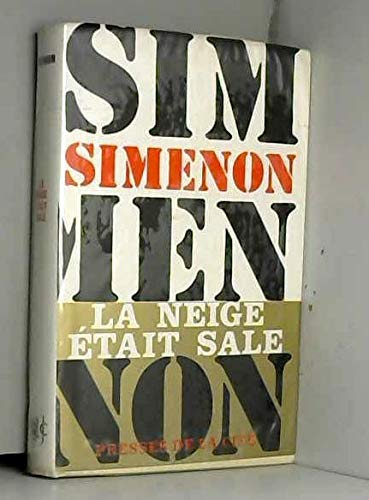 La neige etait sale (Typo) Books