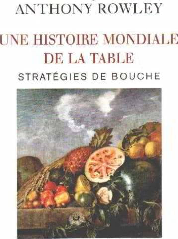Une histoire mondiale de la table Books