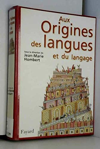 AUX ORIGINES DES LANGUES ET DU LANGAGE. Books