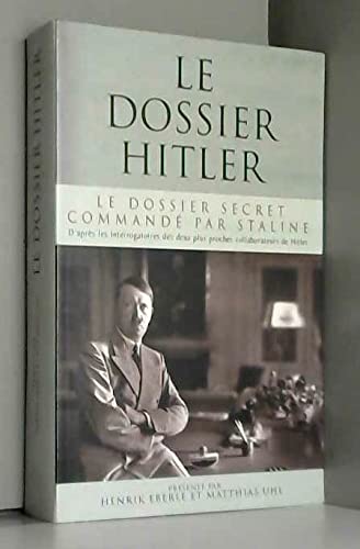 Product Image: Le dossier Hitler : Le dossier secret commandé par Staline