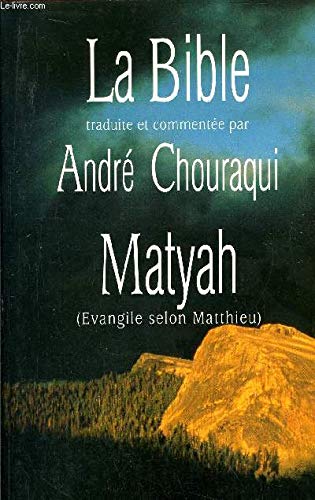 LA BIBLE.MATYAH.(L'EVANGILE SELON MATTHIEU). book