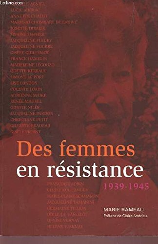 Des femmes en résistance, 1939-1945. book