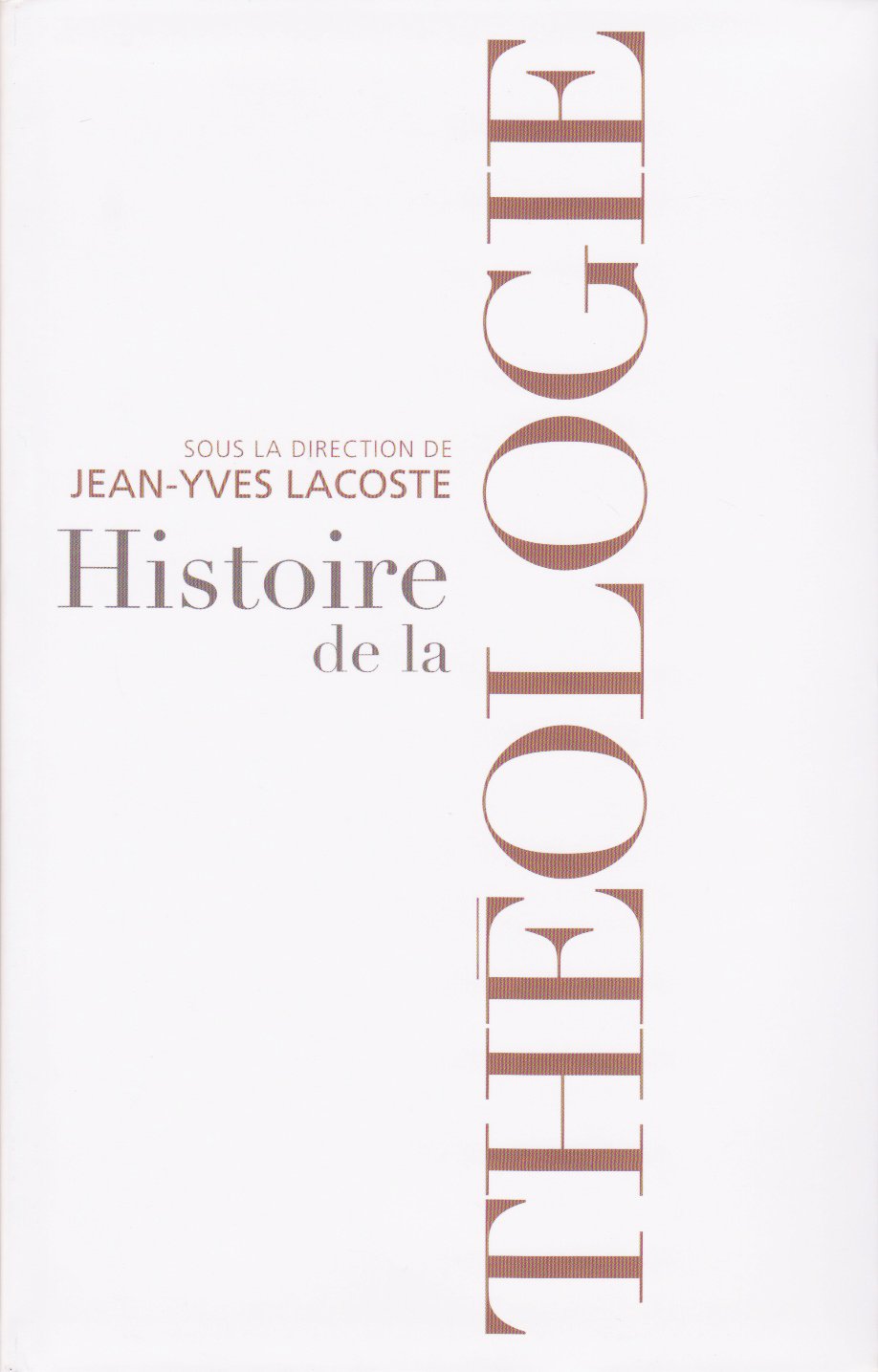 Histoire de la theologie Books