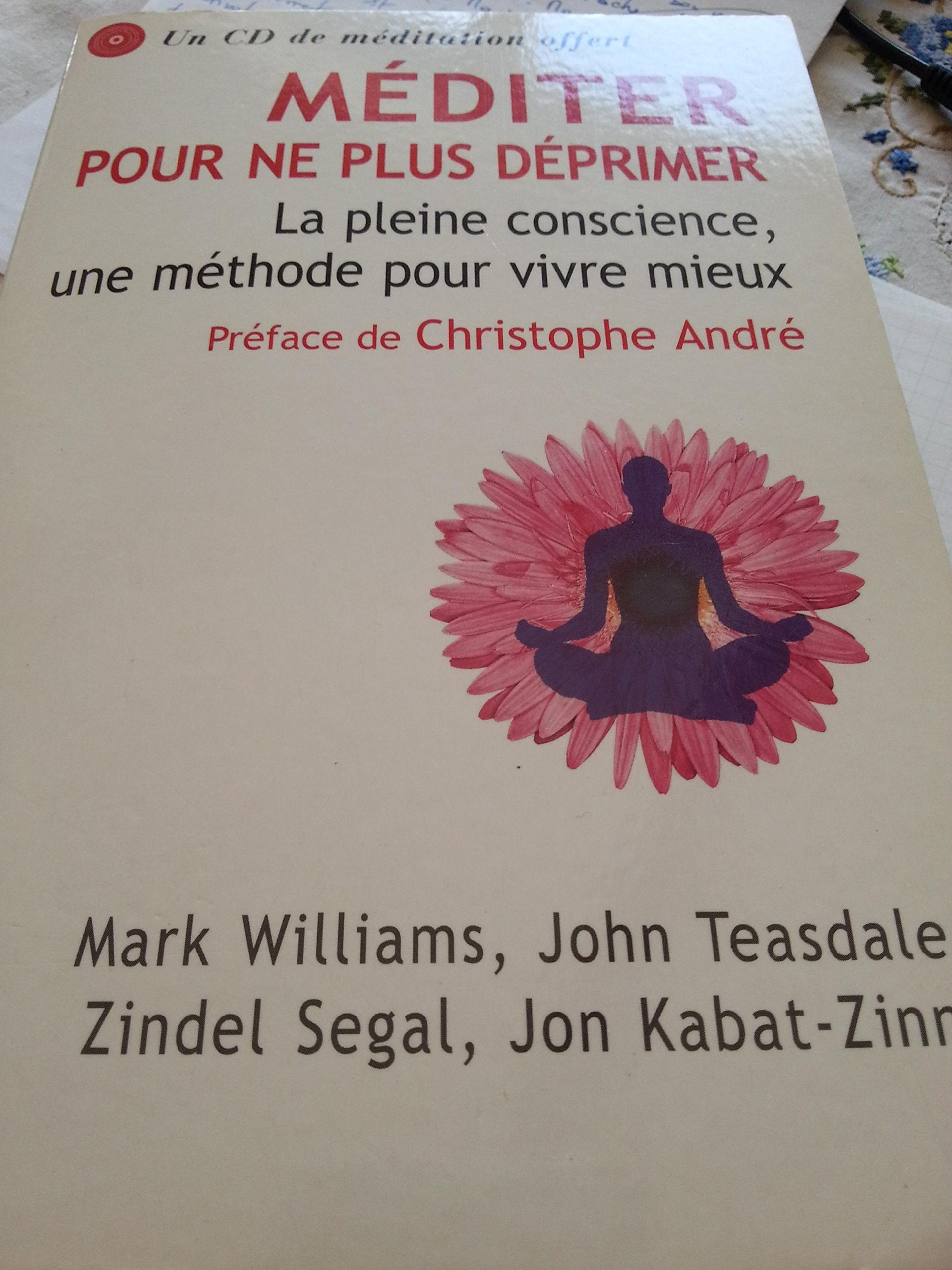 méditer pour ne plus déprimer.Vendu avec CD book