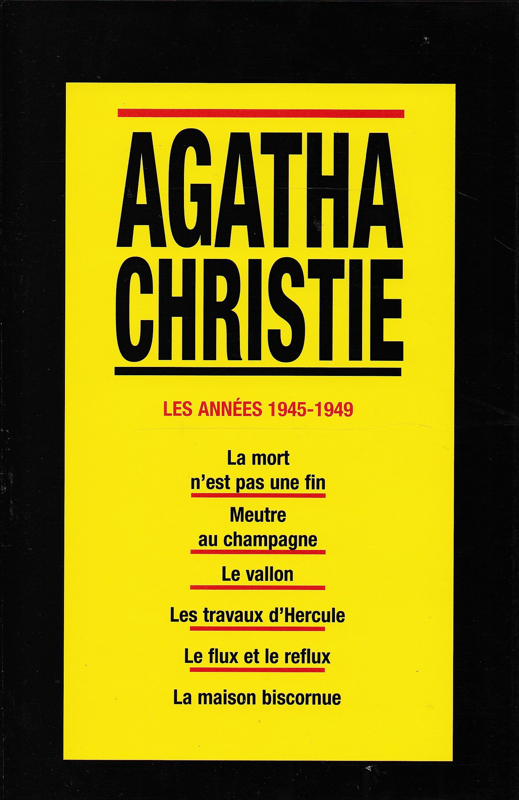 Agatha Christiee, tome 8, Les Années 1945-1949, La Mort n'est pas une fin ect... Books