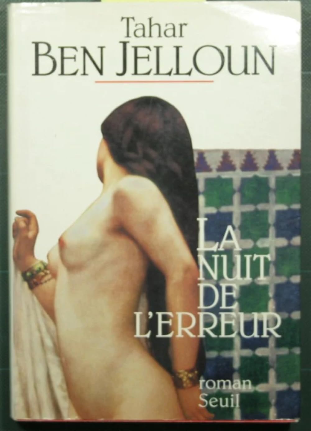 La nuit de l'erreur book