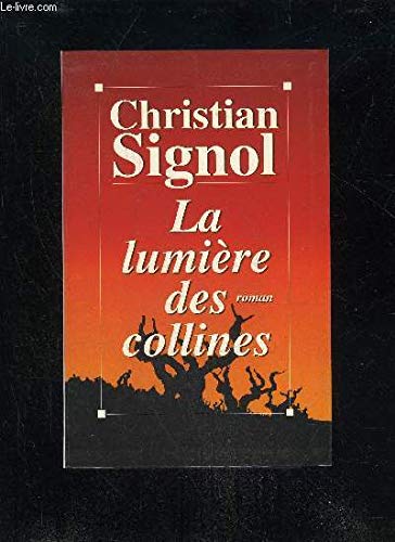La lumiere des collines. Books