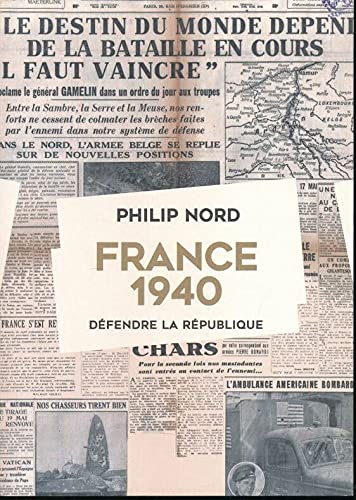 France 1940. Défendre la République book