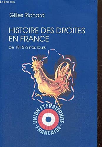 Histoire des droites en France de 1815 à nos jours book