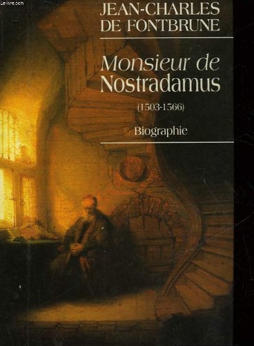 Monsieur de nostradamus book