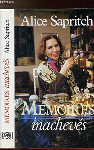 Memoires inacheves (entretien raoul mille) suivi de abecedaire book