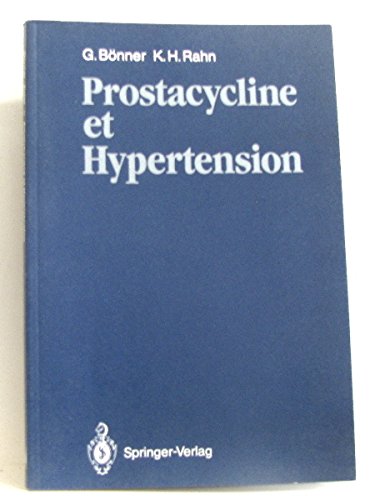 Prostacycline et hypertension book