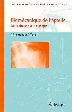 Biomécanique de l'épaule : de la théorie à la clinique book