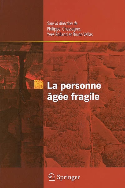 Product Image: La personne âgée fragile