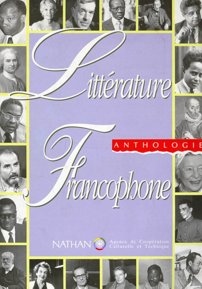 Litterature Francophone Anthologie Contemporary literature