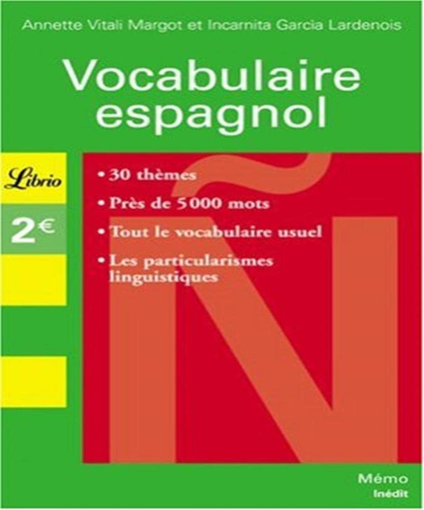 Vocabulaire espagnol book