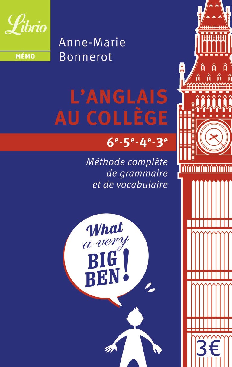 L'Anglais au collège: méthode complète de grammaire et de vocabulaire book