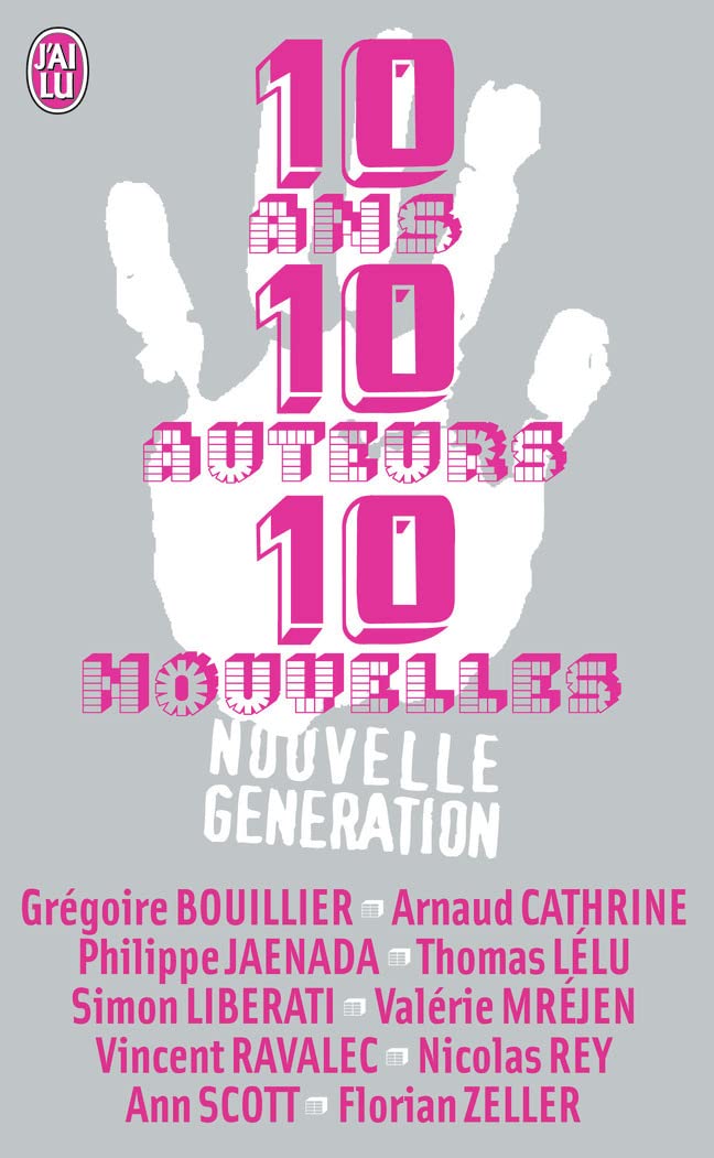 10 ans, 10 auteurs, 10 nouvelles book