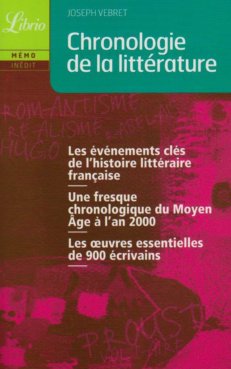 Chronologie de la littérature book