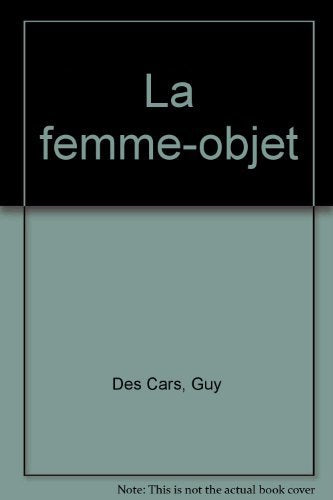 Femme-objet (La) Books