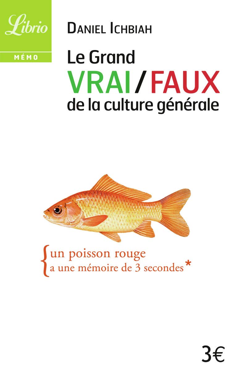 Le Grand Vrai/faux de la culture générale Non-fiction