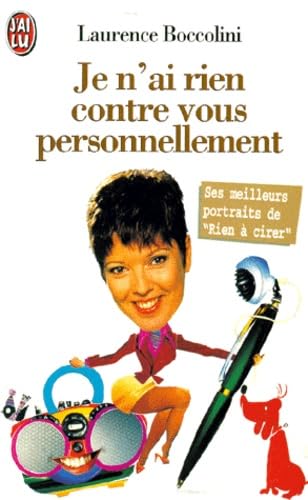 Je n'ai rien contre vous personnellement book