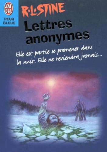 Lettres anonymes: - AVEC 1 GLUO DU 011098 JUSQU'A EPUISEMENT STOCK Books