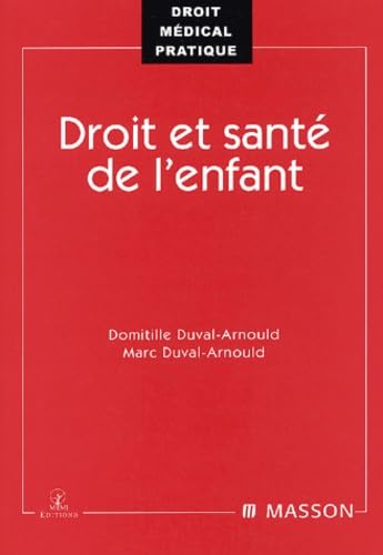 Droit et santé de l'enfant book