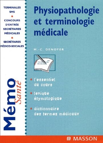 Physiopathologie et terminologie médicale Books