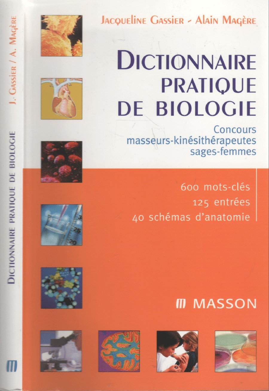 Dictionnaire pratique de biologie book