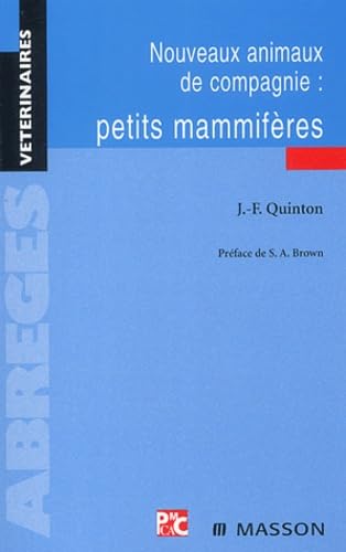 Nouveaux animaux de compagnie : petits mammifères book