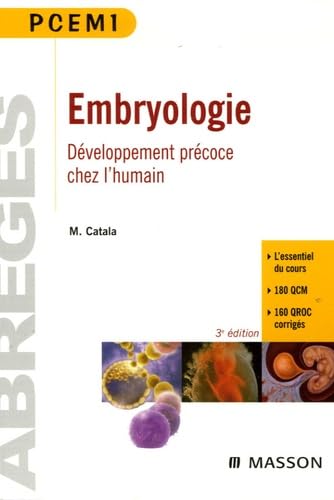 Embryologie: Développement précoce chez l'humain Medicine
