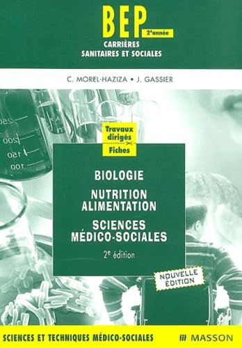 Travaux dirigés : Biologie nutrition alimentation sciences médico-sociales 2e année (vert) book