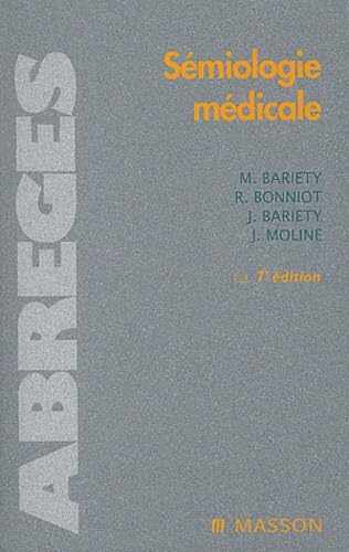 Sémiologie médicale book