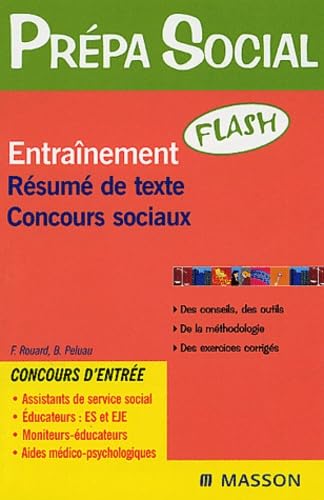 Entraînement Résumé de texte Concours sociaux book
