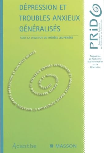 Dépression et troubles anxieux généralisés Health, Nutrition & Fitness