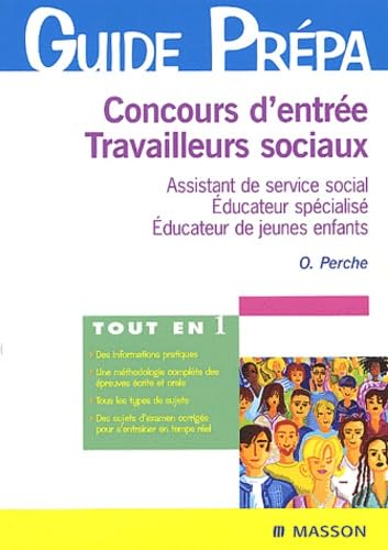 Concours d'entrée Travailleurs sociaux Assistant de service social book