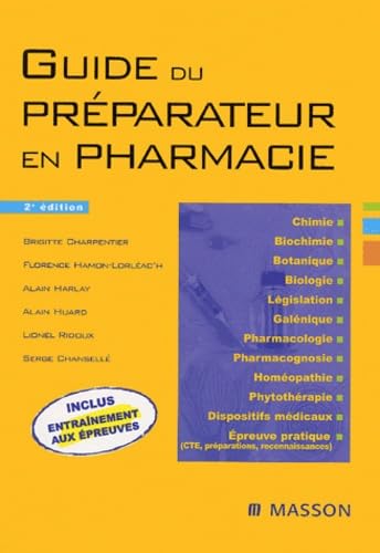 Guide du préparateur en pharmacie book