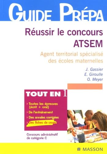 Réussir le concours Atsem: Agent territorial spécialisé des écoles maternelles book