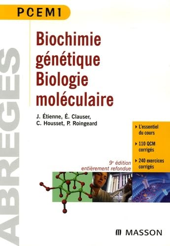 Biochimie génétique Biologie moléculaire Books