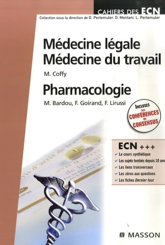 Médecine légale - Médecine du travail - Pharmacologie book
