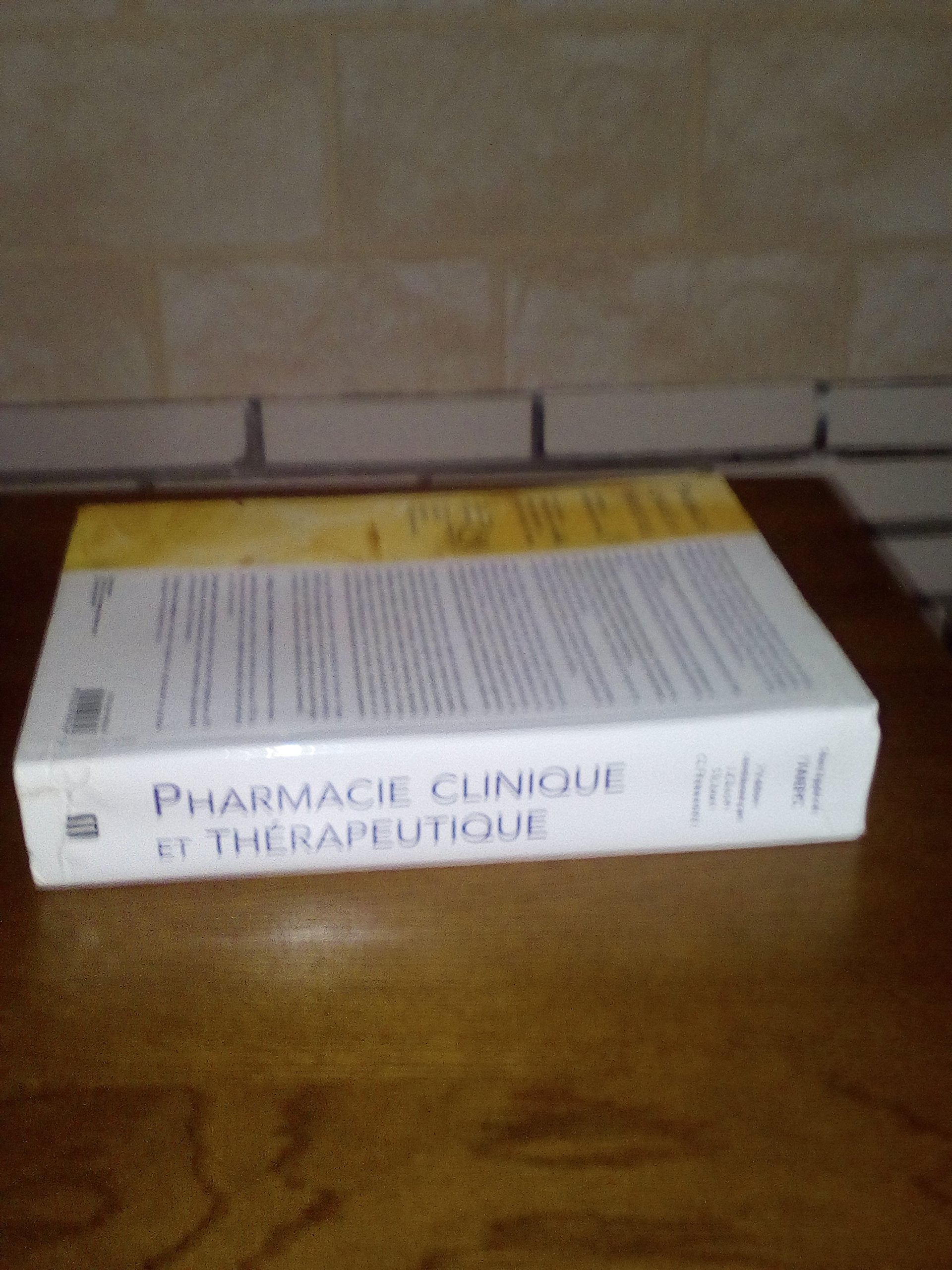 Pharmacie clinique et thérapeutique Books
