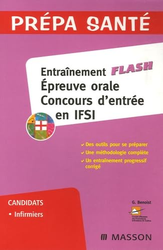 Entraînement flash : épreuve orale concours d'entrée en IFSI book