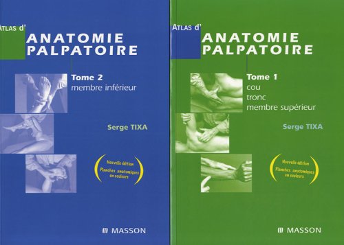 Atlas d'anatomie palpatoire: 2 volumes book