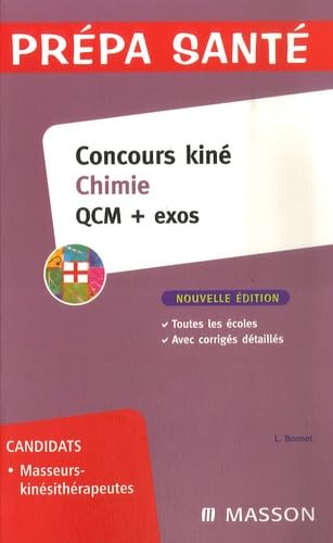 Concours kiné chimie: QCM + Exos Medicine