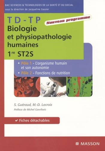 TD-TP Biologie et physiopathologie humaines 1re ST2S book
