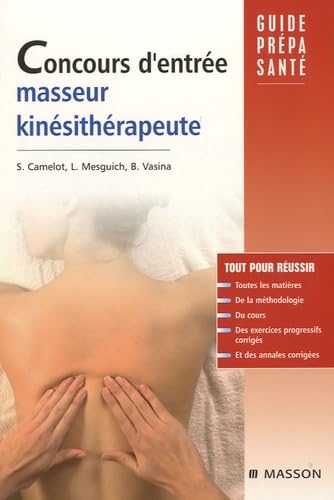 Concours d'entrée masseur-kinésithérapeute Medicine