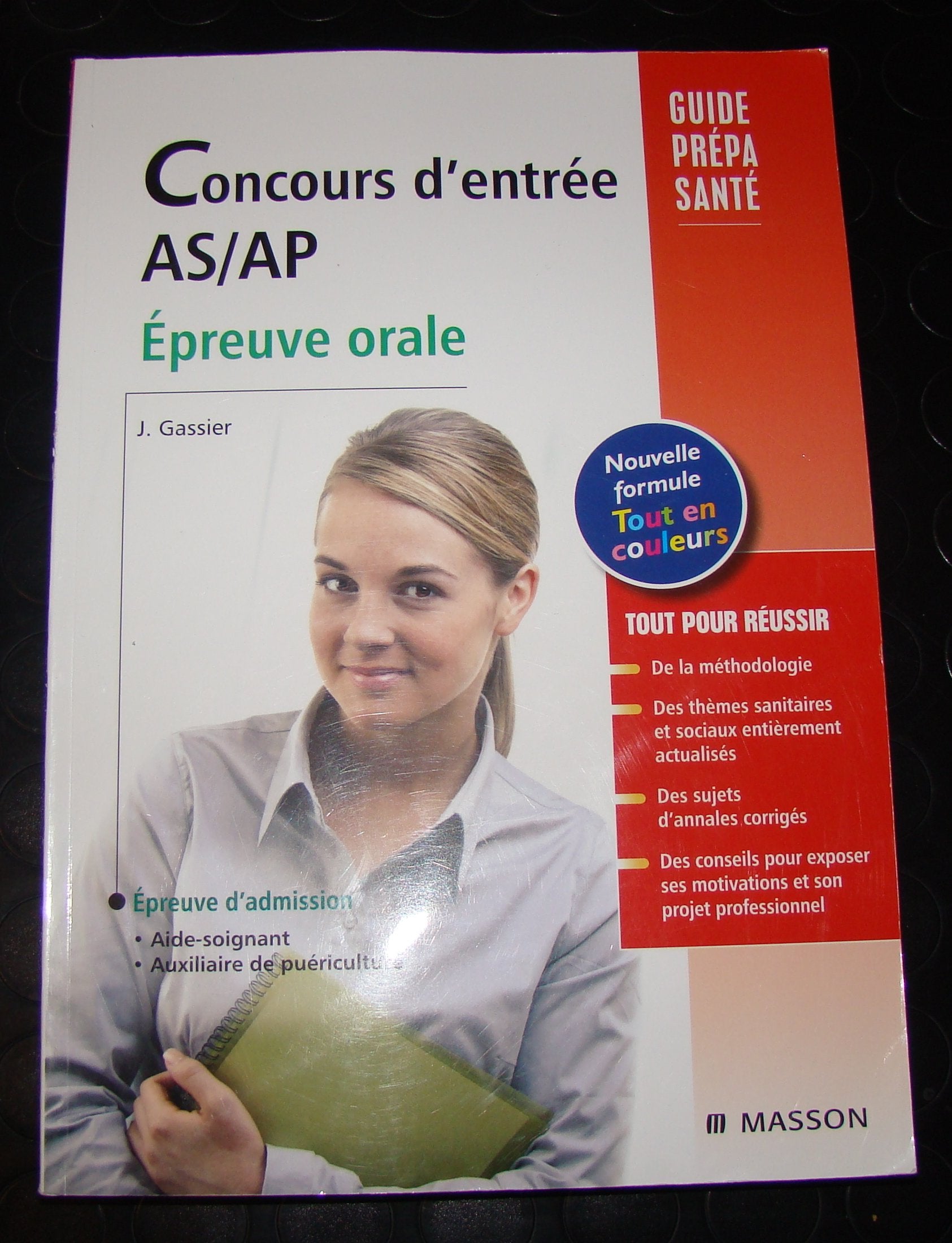 Concours D'entrée As/ap. Épreuve Orale: Avec Livret D'entraînement Medicine