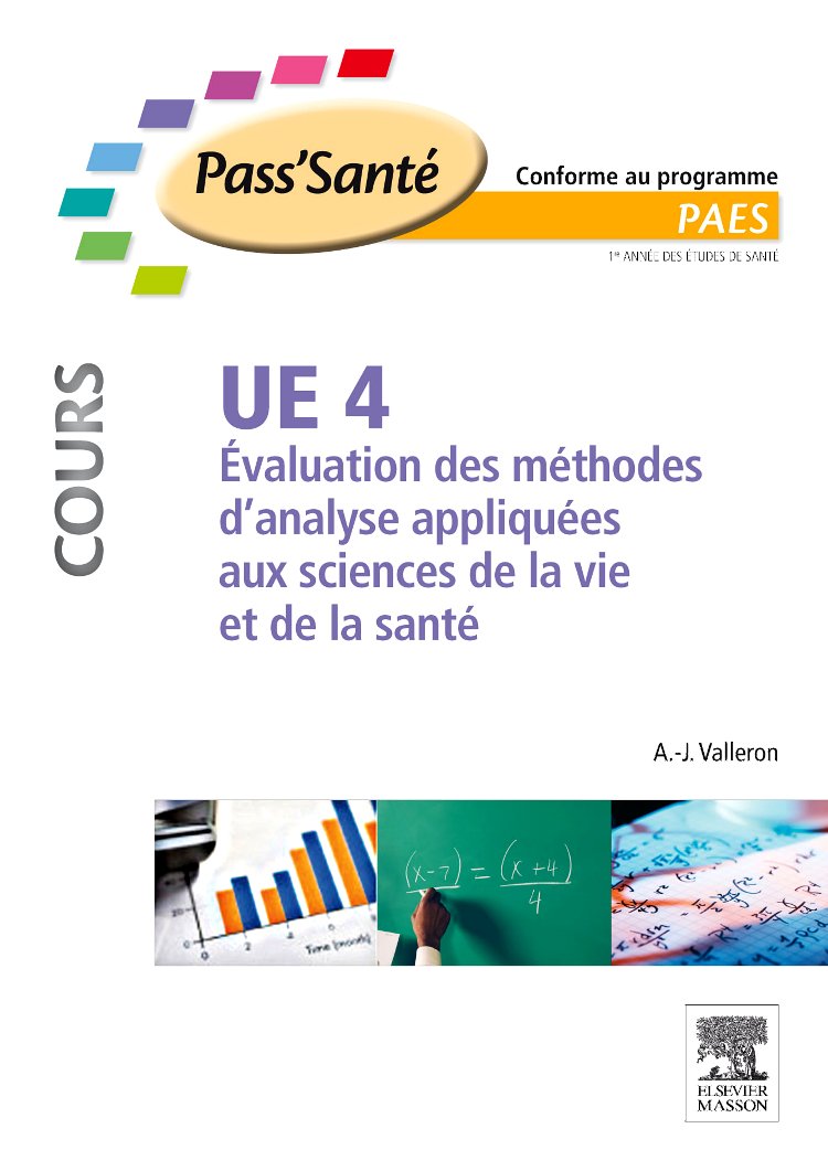 UE 4 - Évaluation des méthodes d'analyse appliquées aux sciences de la vie et de la santé (Cours) Medicine